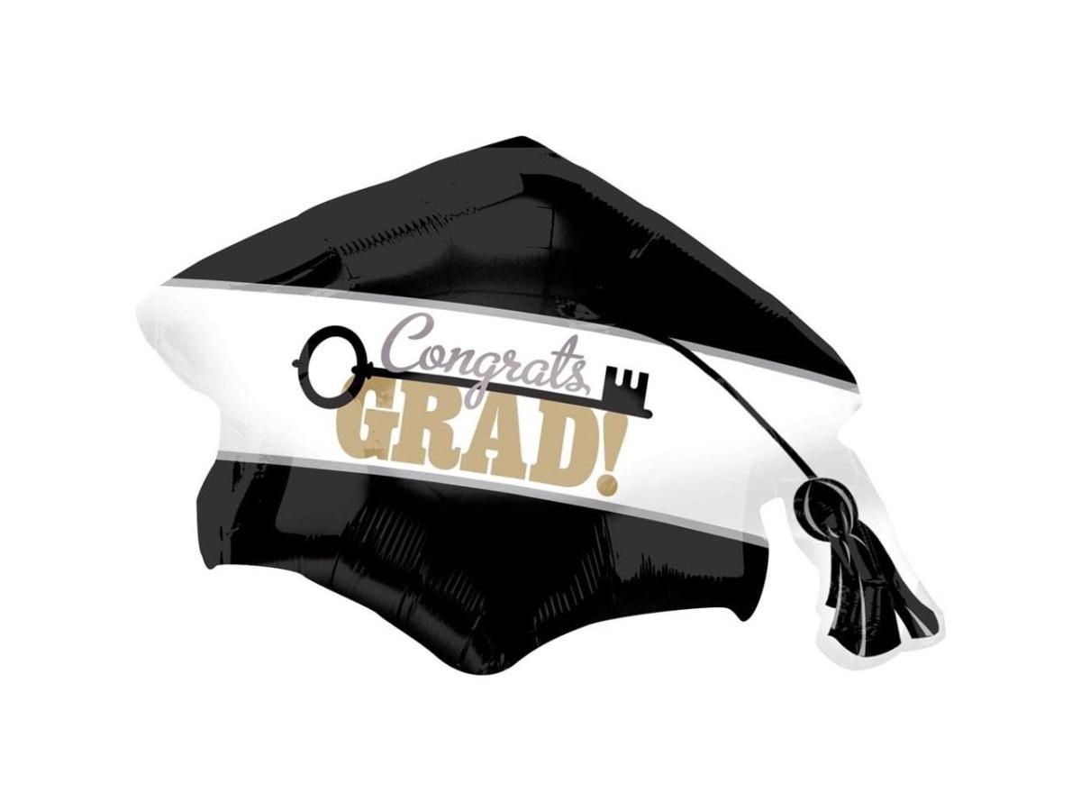 Key to Success Cap 31" Balloon (Each)