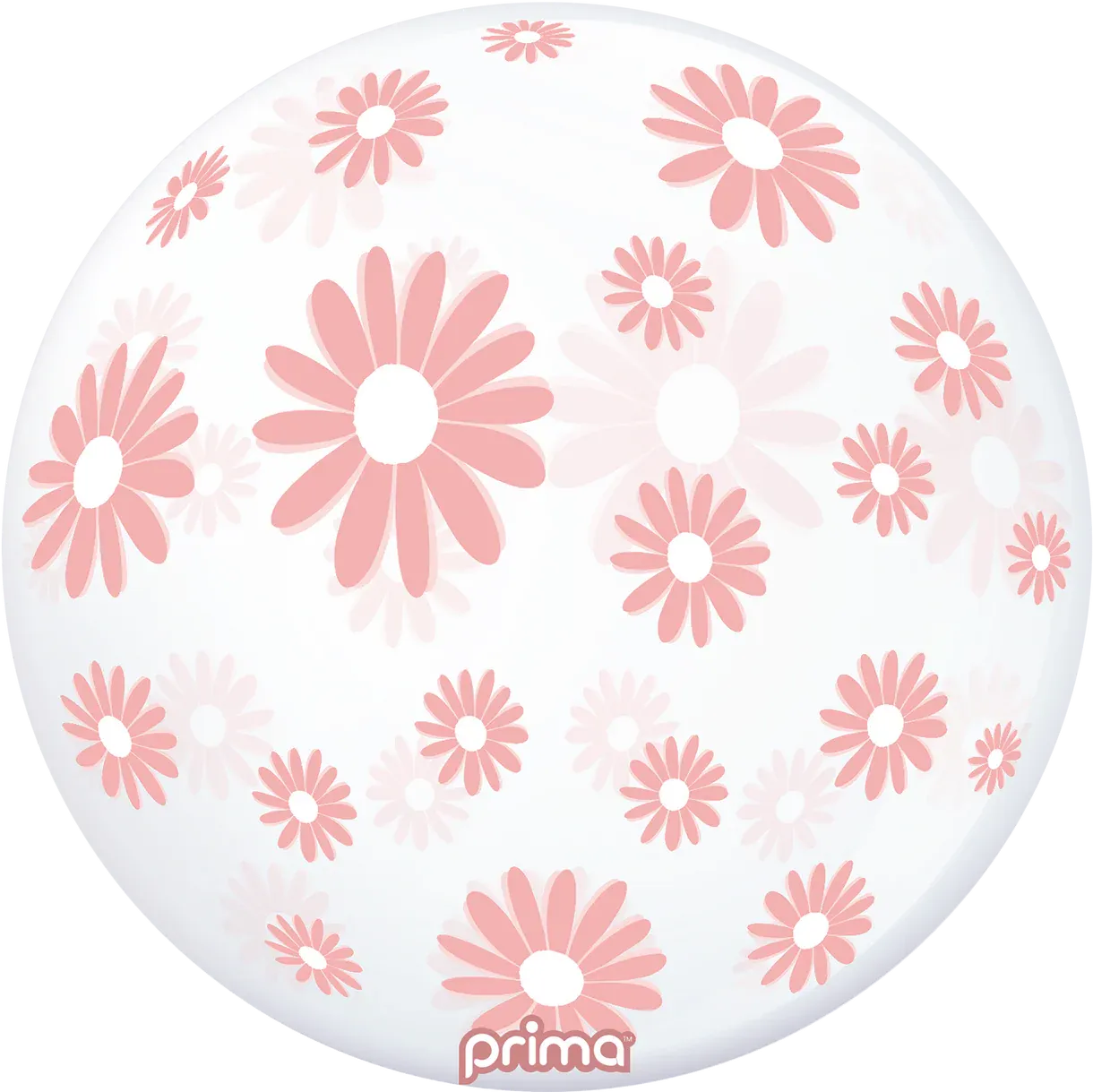 20” Light Pink Daisies Sphere