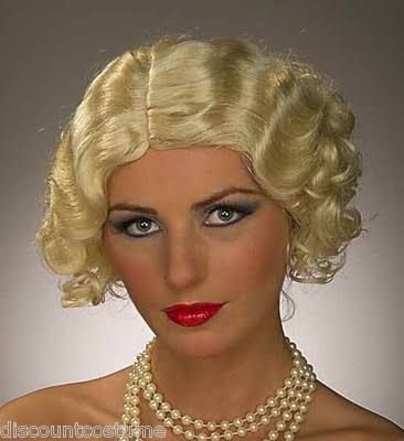 Flapper Wig Blonde
