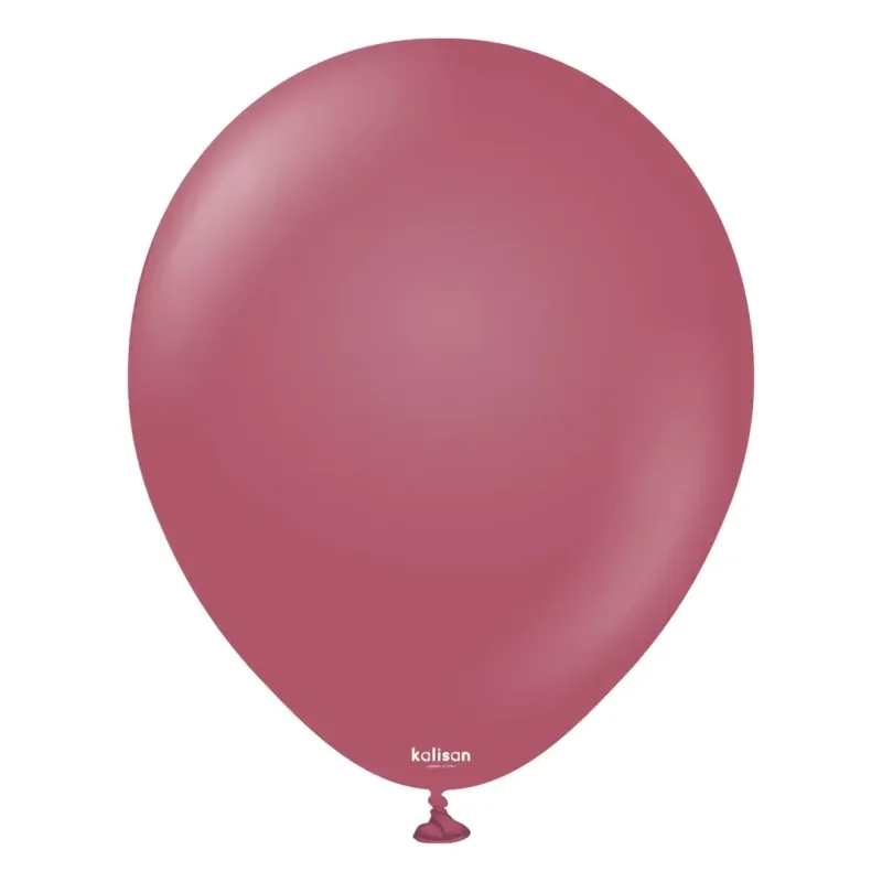 Kalisan Latex Balloons Retro Wild Berry 5in - 100 pieces