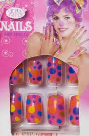 Circus Sweetie Nails