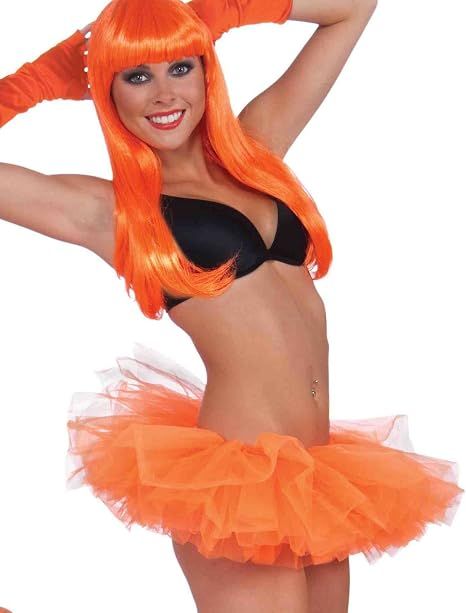 Neon Orange Tutu Adult up to Size 14/16