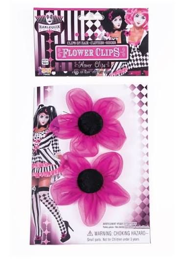 Harley Quin Hair Clips