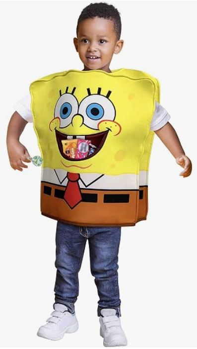Kids Spongebob Candy Catcher Costume 3T-4T