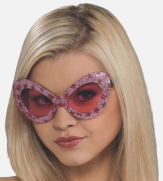 Pink Glitterati Glasses