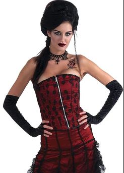 Rose Lace Corset Adult Size 14/16