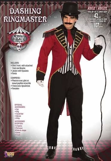 Dashing Ringmaster Adult Size up to 42in