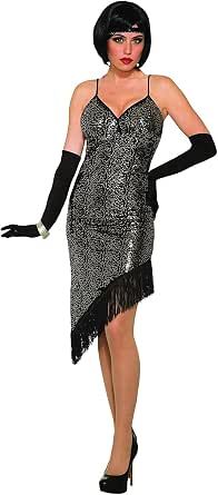 Black Roaring 20s Dress Adult Size 12