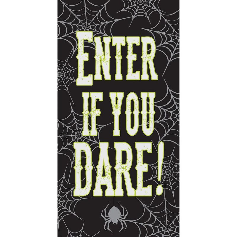Enter If You Dare Halloween Door Decoration