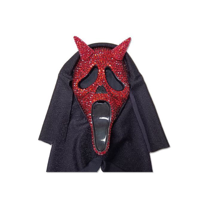 Ghost Face Devil Face Bling Mask