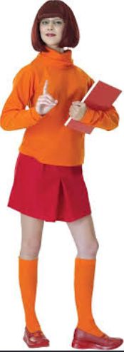 Adult Velma Costume Adult Size up to 12