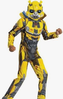Bumblebee Movie Classic Muscles Child Size S (4-6)