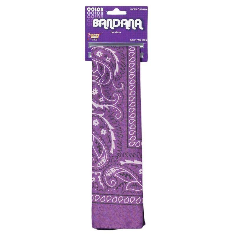 Purple Bandana