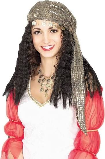 Scarf And Wig