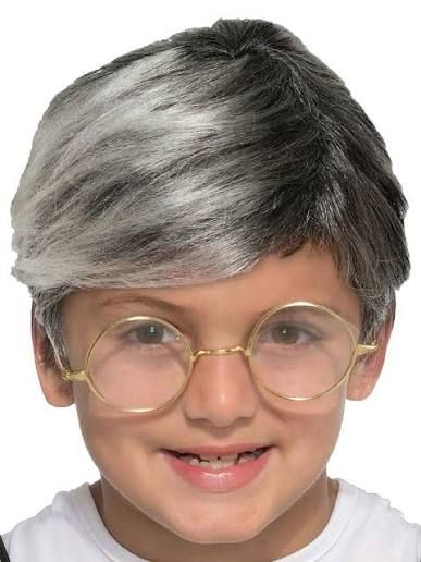 Kids Old Man Wig