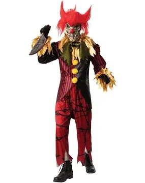 Crazy Clown Adult Size XL