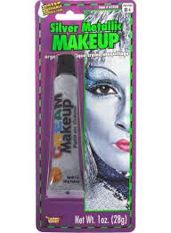 Silver Metallic Makeup