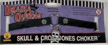 SKULL & CRSSBONES CHOKER