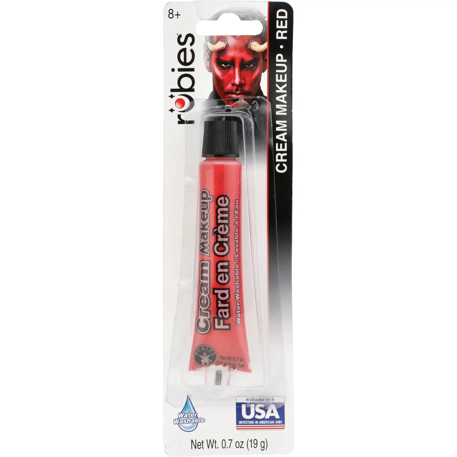 0.7 Oz Red Cream Make-up