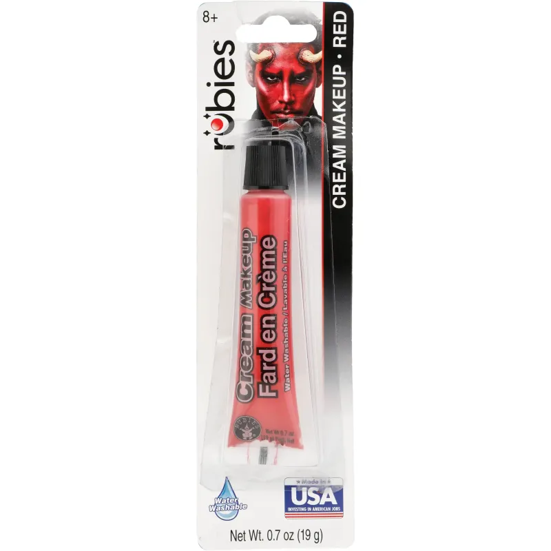 0.7 Oz Red Cream Make-up