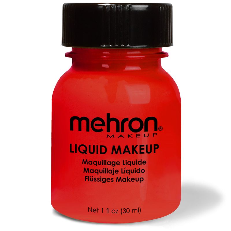 RED  LIQUID MAKEUP 1OZ CARDED