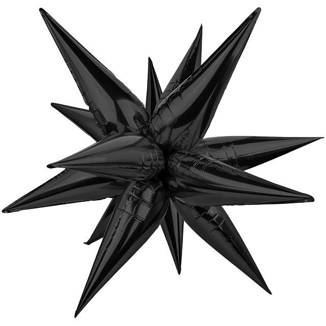 26" STARBURST BLACK