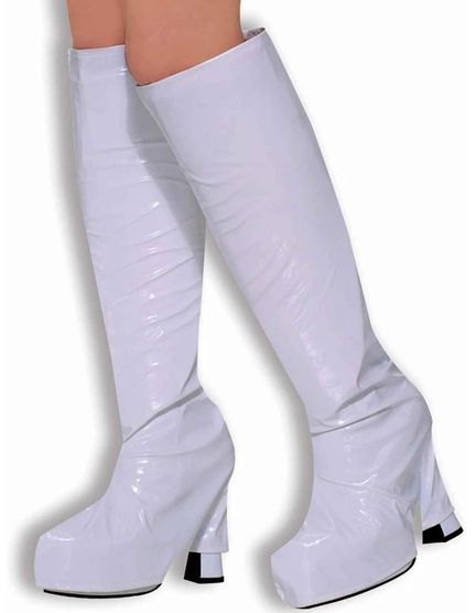 White Boot Covers