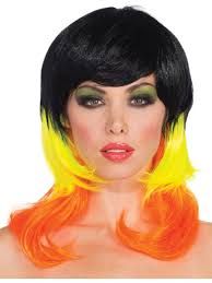 Tri Candy Corn Wig