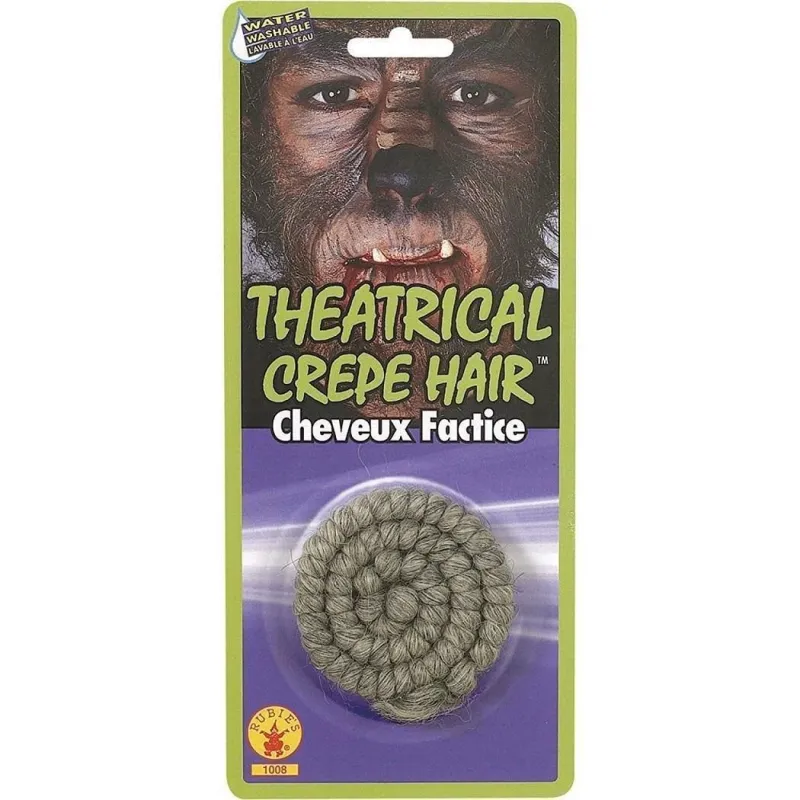 Brown Crepe Hair