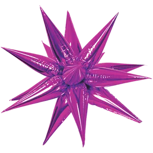26" STARBURST FUCHSIA