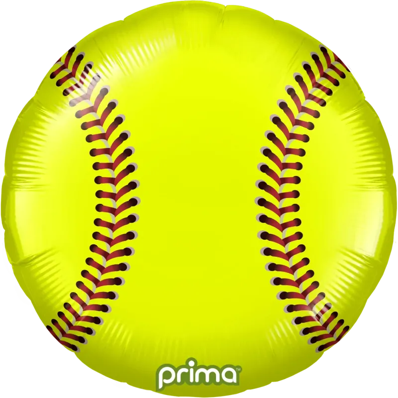 Foil Balloon Softball 18in