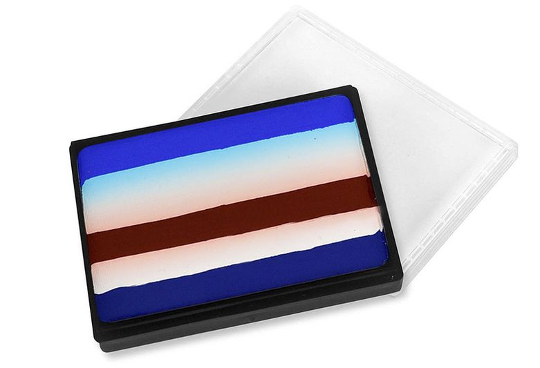 Mehron Makeup Paradise AQ Prisma BlendSet (1.75 oz) (Patriot)
