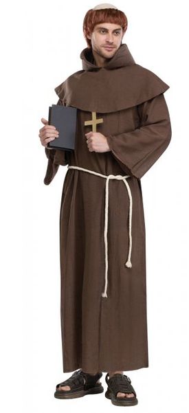 Medieval Monk Plus Size Adult