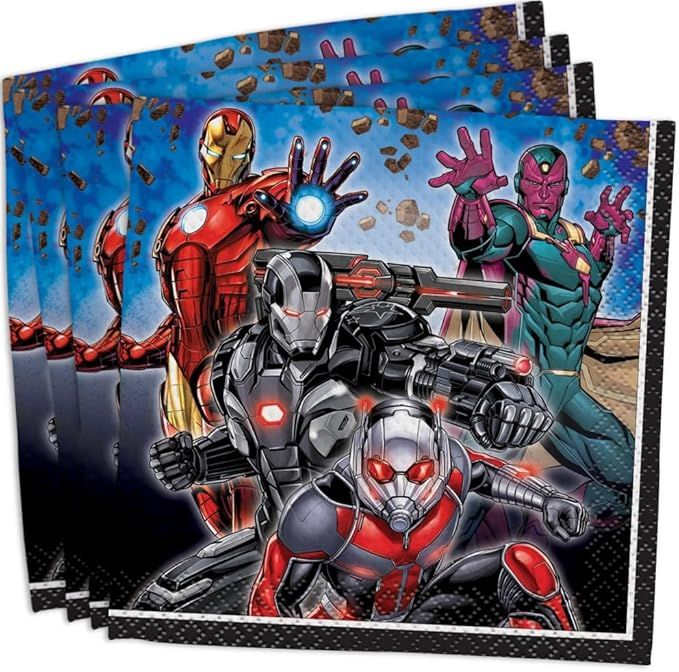 Avengers Beverage Napkins 16 ct