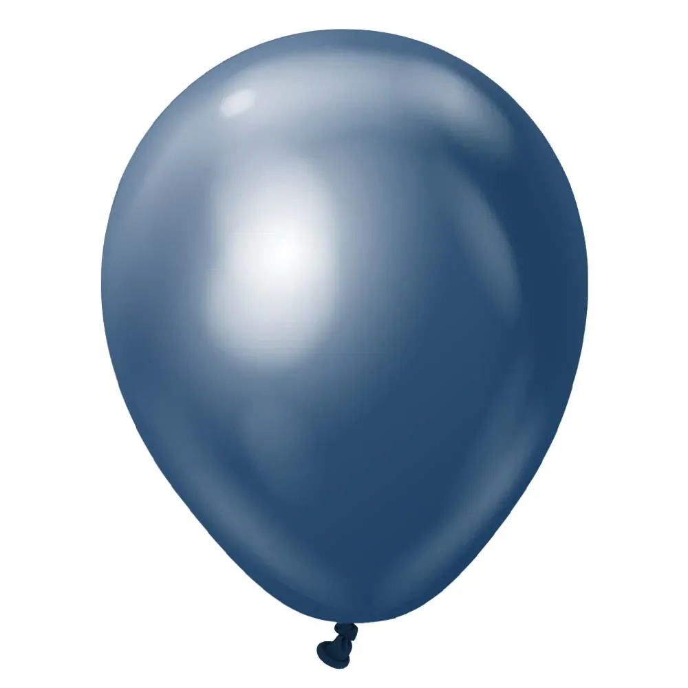 Kalisan Latex Balloon Mirror Navy 5in