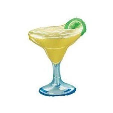 Betallic 15936 36 in. Margarita Glass Shape Foil Balloon