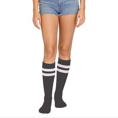 Black Knee Socks