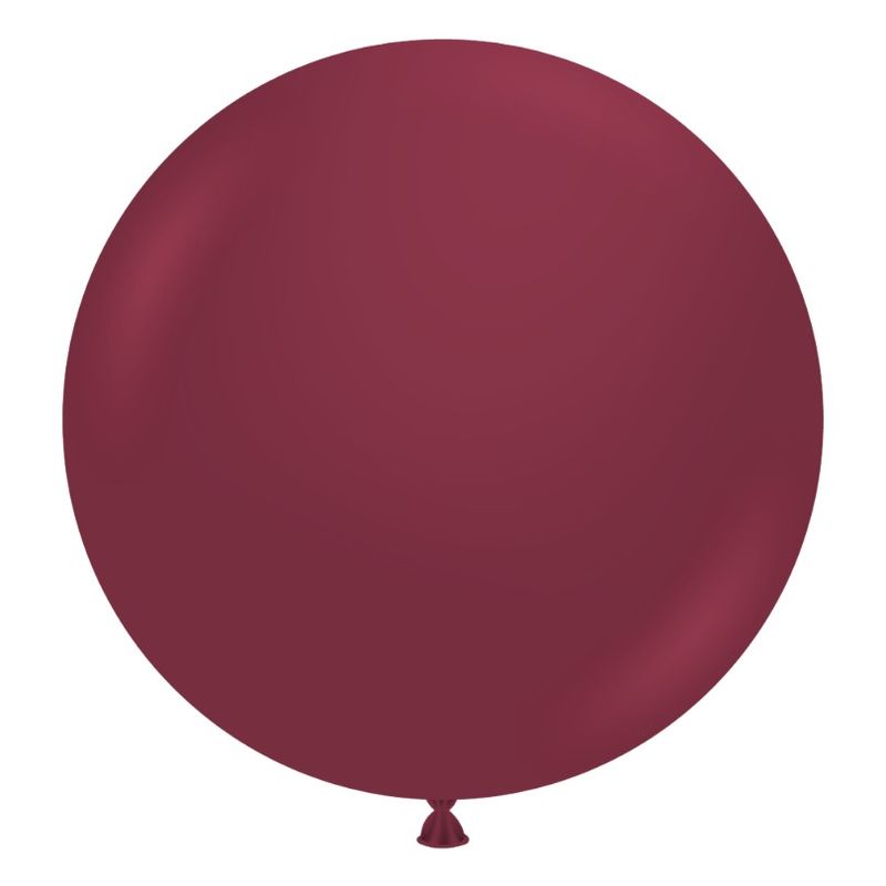  Tuftex Latex Balloons Scarlett 17in - 25 Pieces