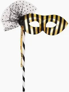Party Mask with Stick