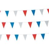 Red/White/Blue Pennant Banner (100ft) - Party Decor