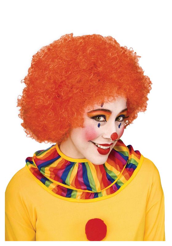 Orange Afro Wig
