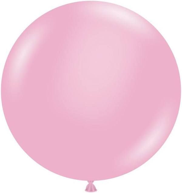 Tuftex Latex Balloons Baby Pink 17in - 25 Pieces