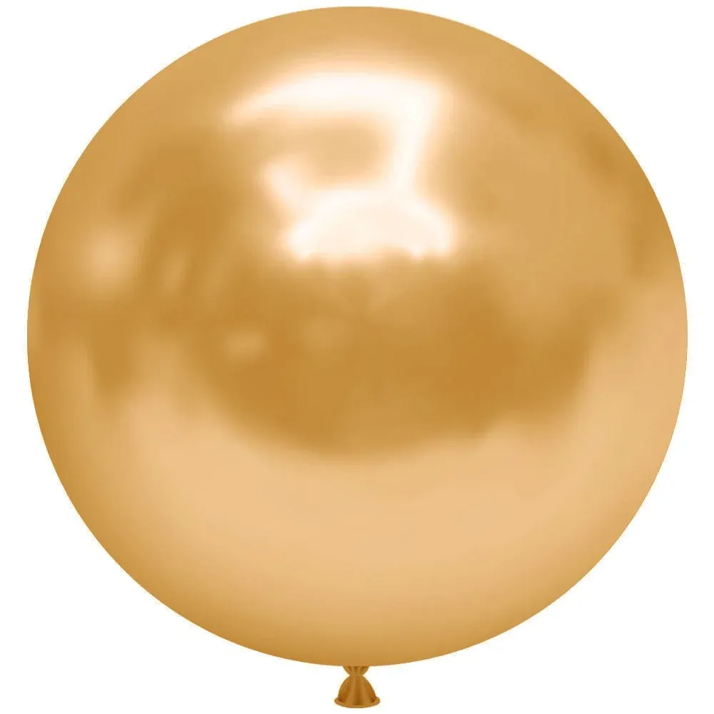  Tuftex Latex Balloons Effects Golden 17in - 25 Pieces