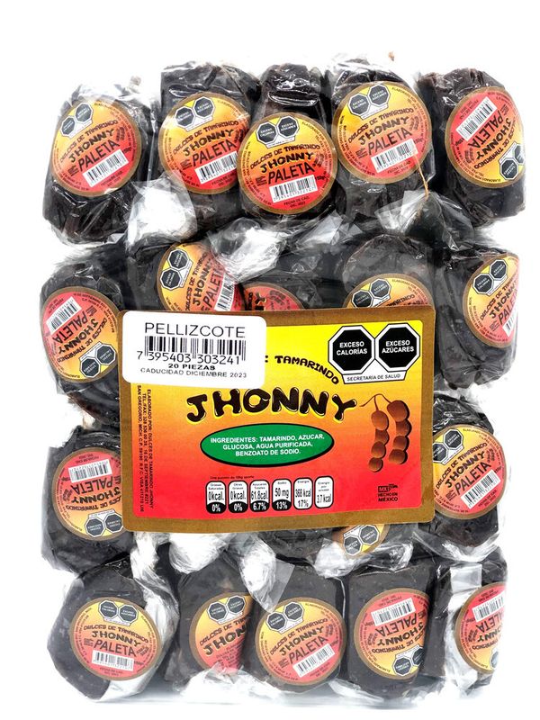 Dulces De Tamarindo Jhonny 7395405361140