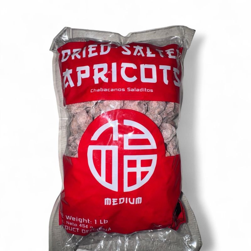 Dried Salted Apricots - Saladitos 1Lb