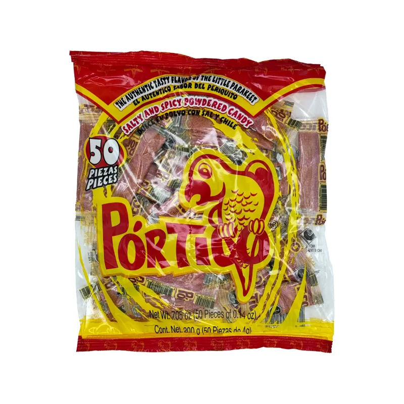 Pórtico Tico Dulce En Polvo Con Sal Y Chile 250g 50 Pcs
