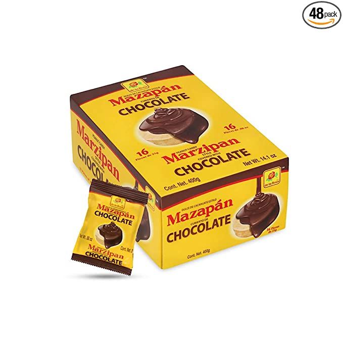 Mazapán de chocolate
