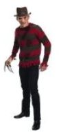Freddy Krueger Sweater Deluxe Adult Size M