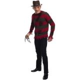 Freddy Krueger Sweater Deluxe Adult Size XL