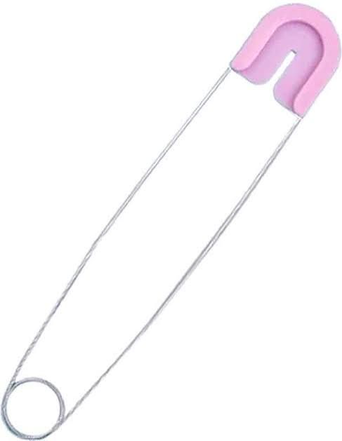 Jumbo Baby Pink Safety Pin